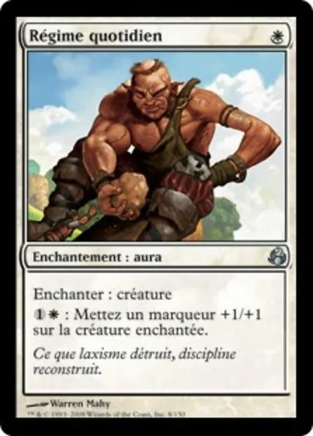 Régime quotidien, carte Magic MOR 8 — extension Leveciel