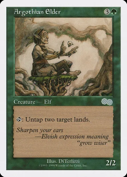 Argothian Elder, Magic card BRB 6 — Battle Royale Box Set set