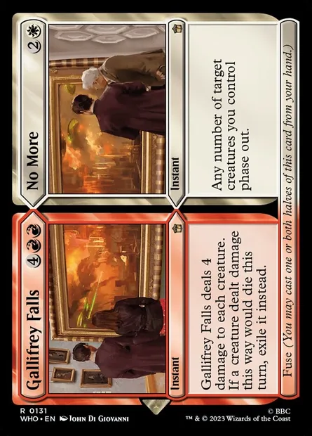 Gallifrey Falls // No More, Magic card WHO 131 — Doctor Who set