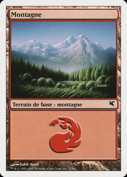 Montagne, carte Magic PSAL C11 — extension Salvat 2005
