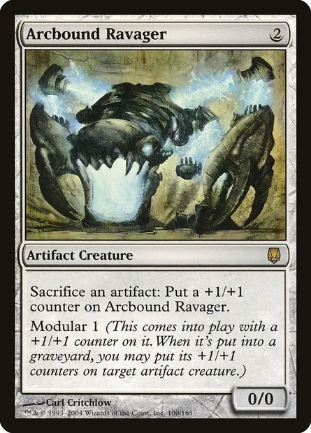 Dévastateur entravarc, carte Magic DST 100 — extension Sombracier