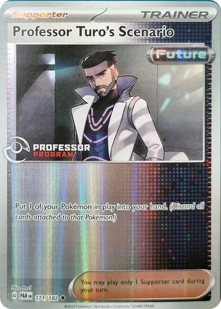 Professor Turo's Scenario, Pokémon card PROF 171 — Professor Program set