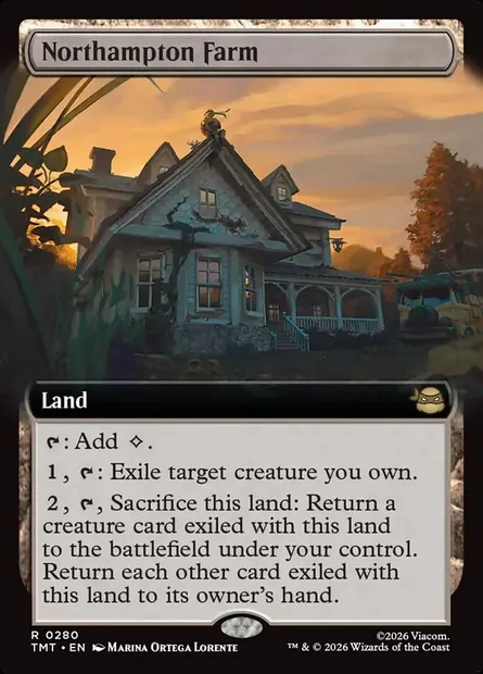 Northampton Farm, Magic card TMT 280 — Teenage Mutant Ninja Turtles set