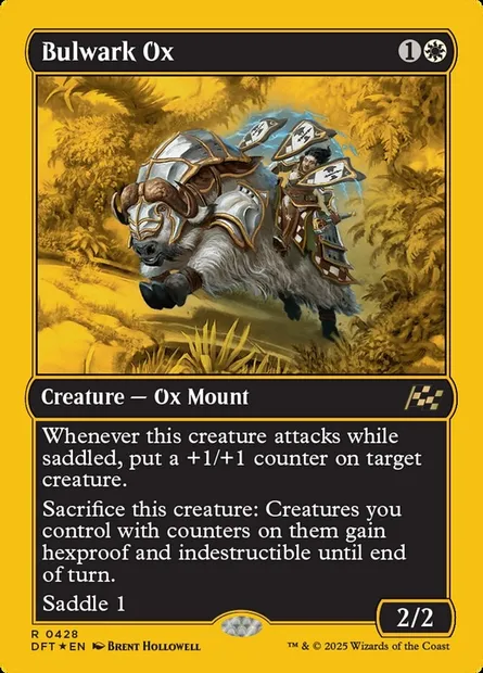 Bulwark Ox, Magic card DFT 428 — Aetherdrift set