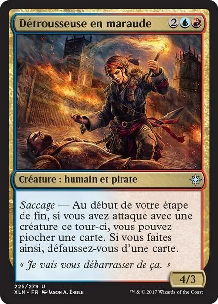 Détrousseuse en maraude, carte Magic XLN 225 — extension Ixalan