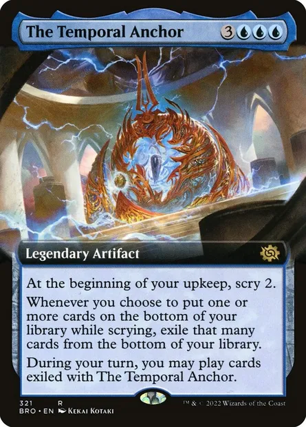 The Temporal Anchor, Magic card BRO 321 — The Brothers' War set
