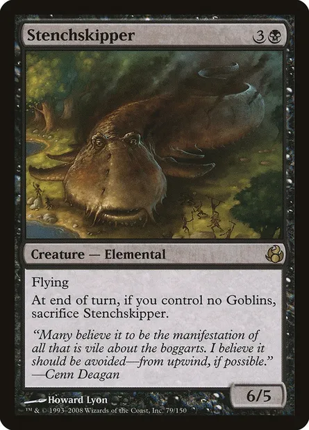 Stenchskipper, Magic card MOR 79 — Morningtide set
