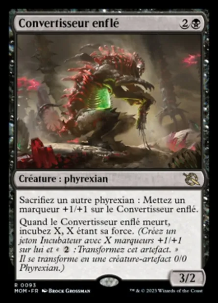 Convertisseur enflé, carte Magic MOM 93 — extension L'invasion des machines