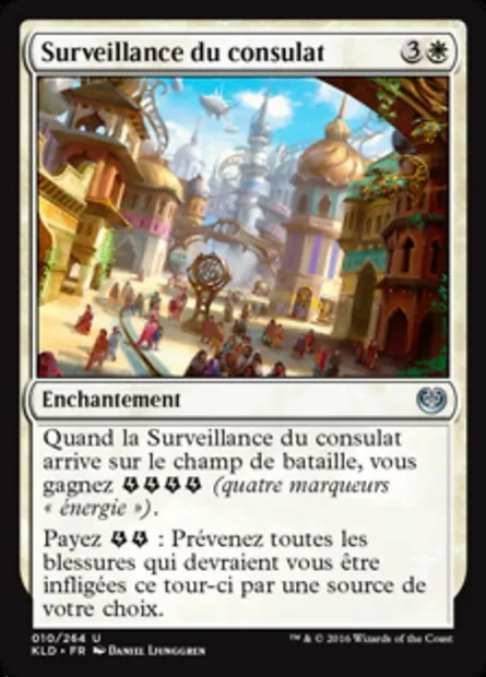 Surveillance du consulat, carte Magic KLD 10 — extension Kaladesh