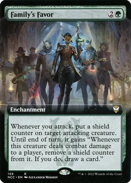 Family's Favor, Magic card NCC 159 — New Capenna Commander set
