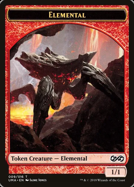Elemental, carte Magic TUMA 9 — extension Ultimate Masters Tokens