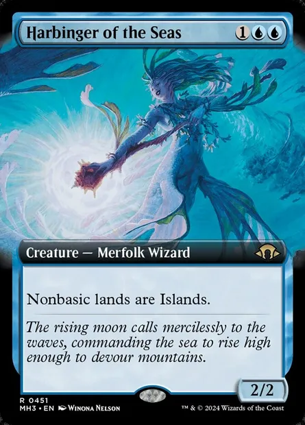 Harbinger of the Seas, Magic card MH3 451 — Modern Horizons 3 set