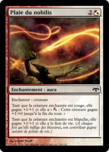 Plaie du nobilis, carte Magic EVE 146 — extension Coucheciel