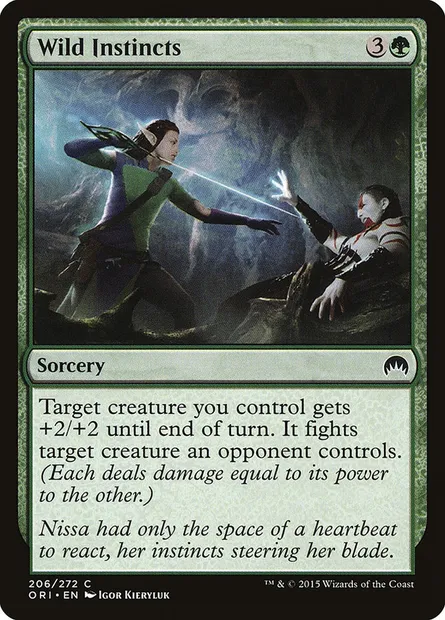 Wild Instincts, Magic card ORI 206 — Magic Origins set