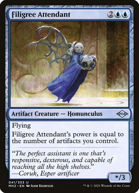 Filigree Attendant, Magic card MH2 41 — Modern Horizons 2 set