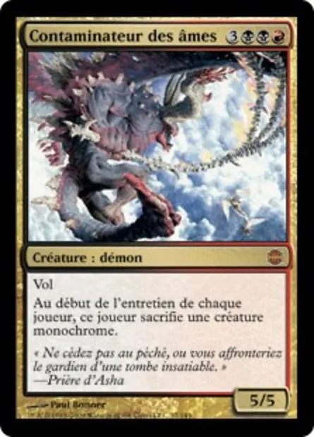 Contaminateur des âmes, carte Magic ARB 37 — extension La Renaissance d'Alara