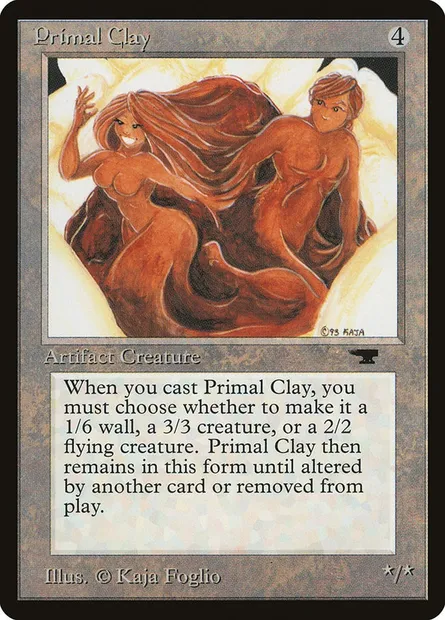 Argile primordiale, carte Magic ATQ 61 — extension Antiquities