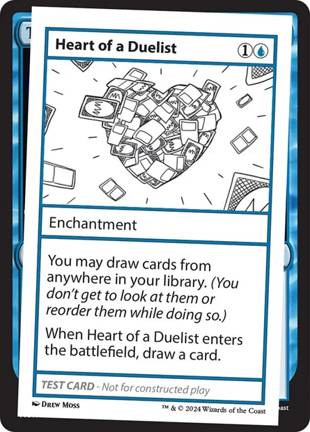 Heart of a Duelist, carte Magic MB2 530 — extension Mystery Booster 2