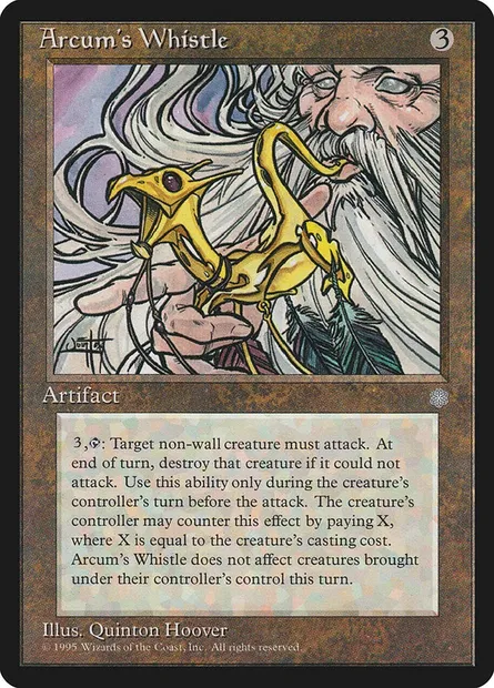 Appeau d'Arcum, carte Magic ICE 311 — extension Ere Glaciaire