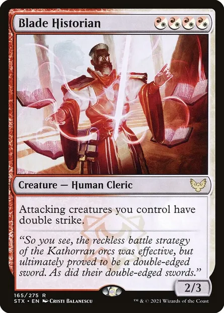 Blade Historian, Magic card STX 165 — Strixhaven: School of Mages set