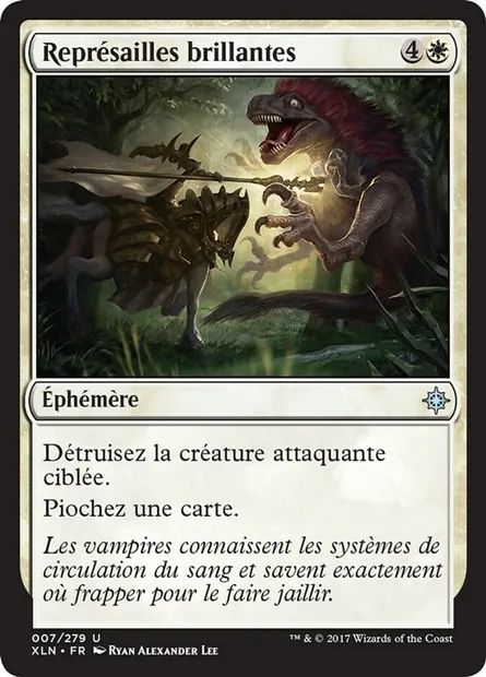 Représailles brillantes, carte Magic XLN 7 — extension Ixalan