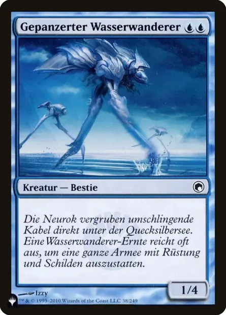 Enjambemer à plaques, carte Magic PLST SOM-38 — extension The List