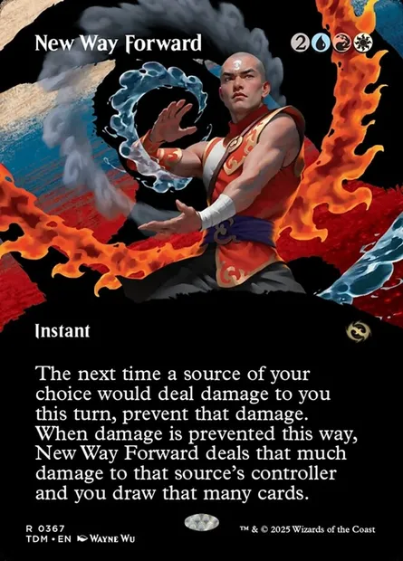 New Way Forward, Magic card TDM 367 — Tarkir: Dragonstorm set