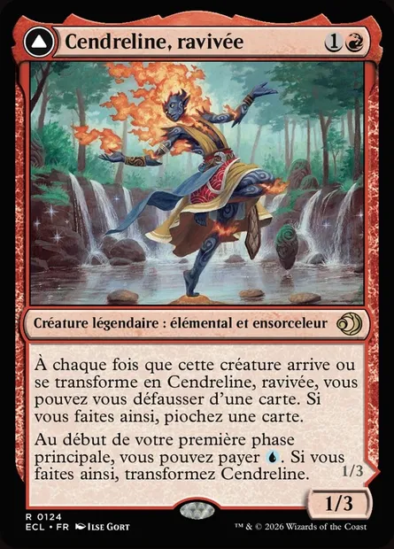 Cendreline, ravivée // Cendreline, bridegivre, carte Magic ECL 124 — extension Lorwyn Eclipsed