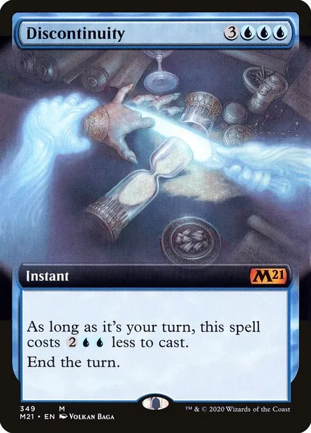Discontinuity, Magic card M21 349 — Core Set 2021 set