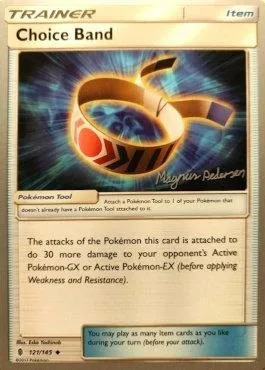 Choice Band, Pokémon card WCD18 121-2 — World Championship Decks 2018 set