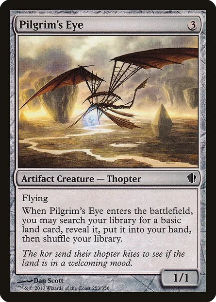 Pilgrim's Eye, Magic card C13 253 — Commander 2013 set