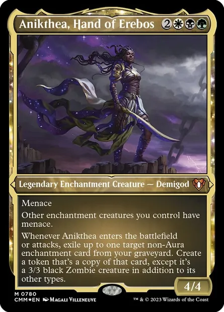 Anikthea, Hand of Erebos, Magic card CMM 780 — Commander Masters set