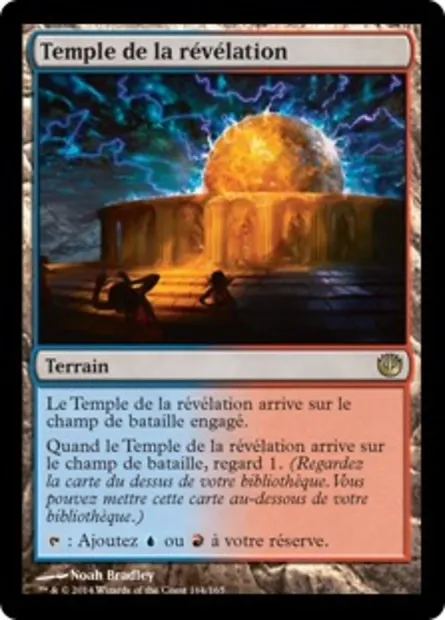 Temple de la révélation, carte Magic JOU 164 — extension Incursion dans Nyx
