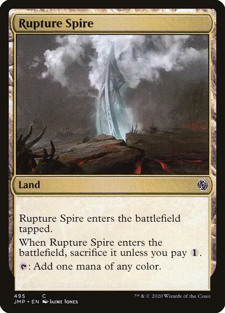 Rupture Spire, Magic card JMP 495 — Jumpstart set
