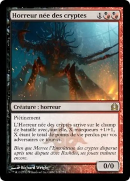 Horreur née des cryptes, carte Magic RTR 212 — extension Retour à Ravnica