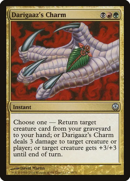 Darigaaz's Charm, Magic card DDE 59 — Duel Decks: Phyrexia vs. the Coalition set
