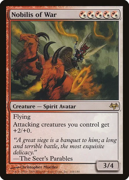 Nobilis of War, Magic card EVE 144 — Eventide set