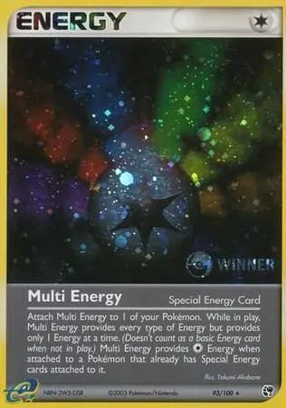 Énergies multiples, carte Pokémon LGP 093-3 — extension League Promos