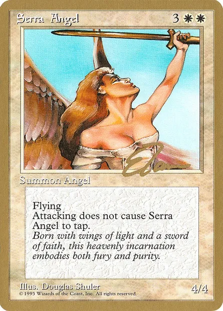 Serra Angel, Magic card PTC et50 — Pro Tour Collector Set set