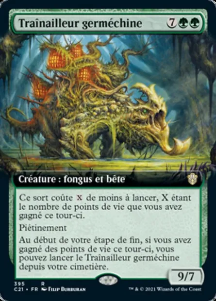 Traînailleur germéchine, carte Magic C21 395 — extension Commander 2021