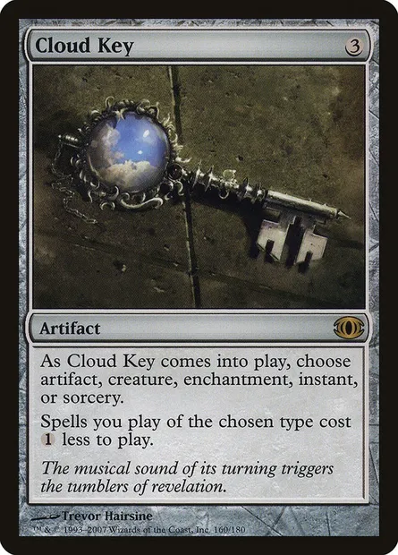 Cloud Key, Magic card FUT 160 — Future Sight set