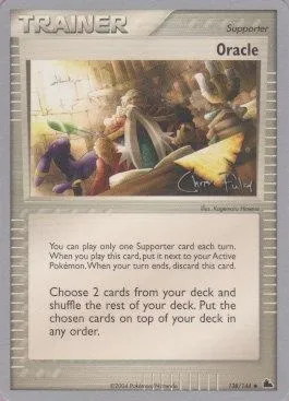 Oracle, carte Pokémon WCD04 138-3 — extension World Championship Decks 2004