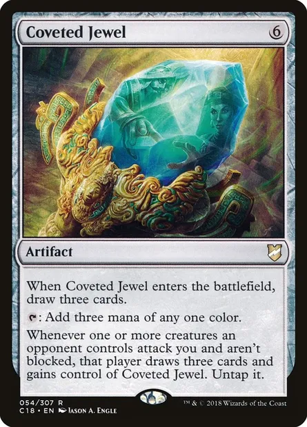 Coveted Jewel, Magic card C18 54 — Commander 2018 set