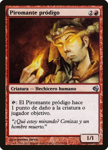 Prodigal Pyromancer, Magic card PS11 118 — Salvat 2011 set
