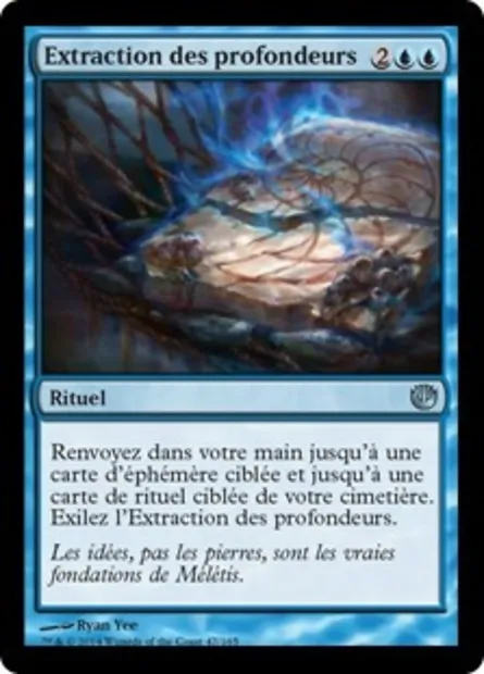 Extraction des profondeurs, carte Magic JOU 47 — extension Incursion dans Nyx