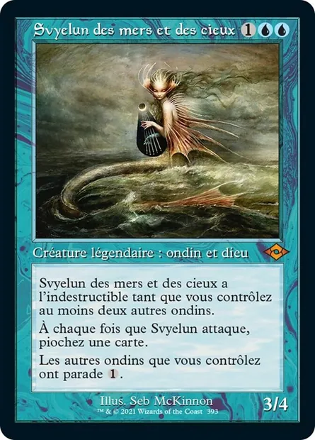 Svyelun des mers et des cieux, carte Magic MH2 393 — extension Horizons du Modern 2