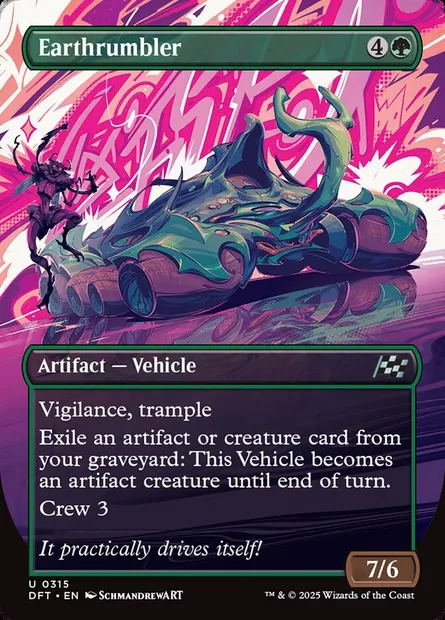 Earthrumbler, Magic card DFT 315 — Aetherdrift set