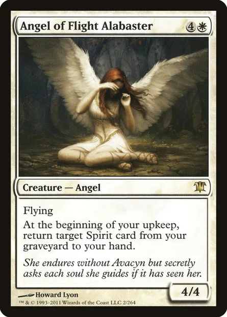 Angel of Flight Alabaster, Magic card ISD 2 — Innistrad set