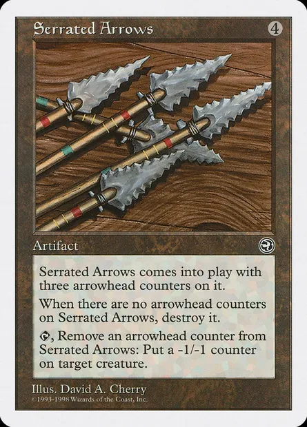 Serrated Arrows, Magic card ATH 70 — Anthologies set