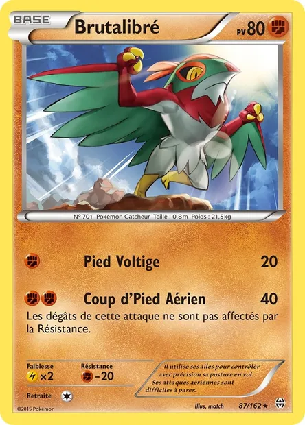Brutalibré, carte Pokémon BKT 87 — extension Impulsion Turbo